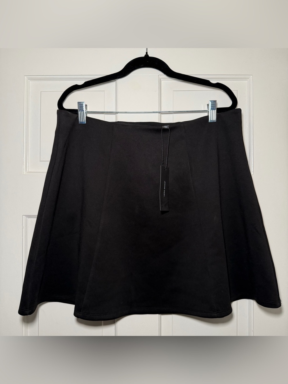 NWT Vero Moda Black A-Line Mini Skirt Size XL